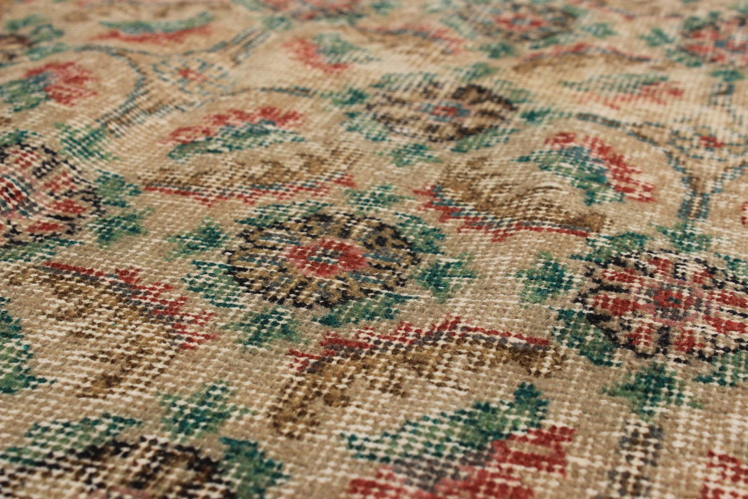 Vintage Traditional Hand-Knotted Area Rug 5'11" x 9'1" Oriental Wool Carpet gallery