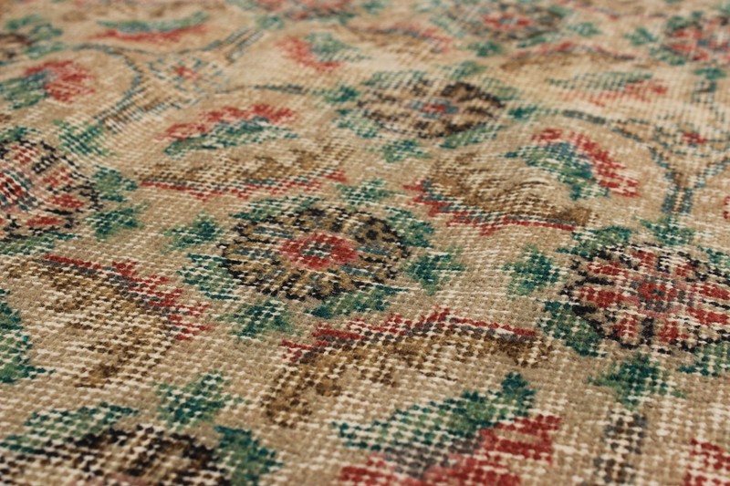 Vintage Traditional Hand-Knotted Area Rug 5'11" x 9'1" Oriental Wool Carpet gallery