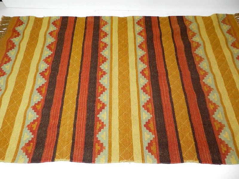 Mid Mid Century Modern Boho Area Rug 5x3 gallery