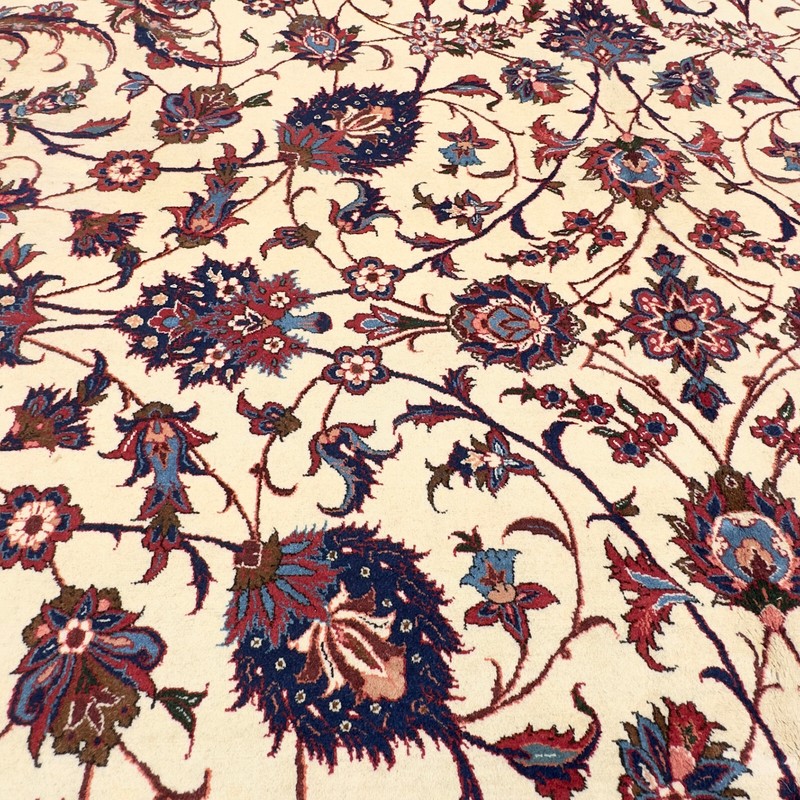 9X12FT EXCEPTIONAL SUPER FINE RUG Ca 1920- 70 RAJ gallery