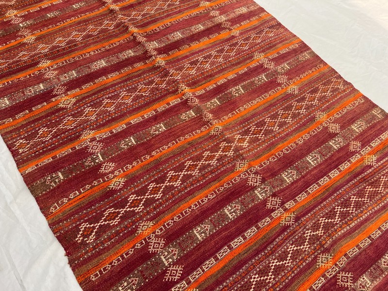 COLLECTORS ITEM 9 X 4.5 ft Antique Maldari Beluch Nomad Full Embroidery Sistan R gallery