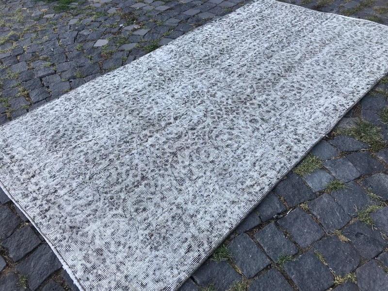 Handmade Rug Turkish Area Rug Vintage Rug Oushak Rug Antique Rug Bohemian Rug gallery