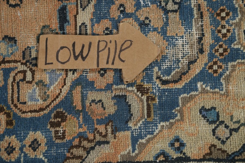 Vintage Muted Floral Traditional 8x11 Area Rug Wool Hand-knotted Low Pile Carpet gallery