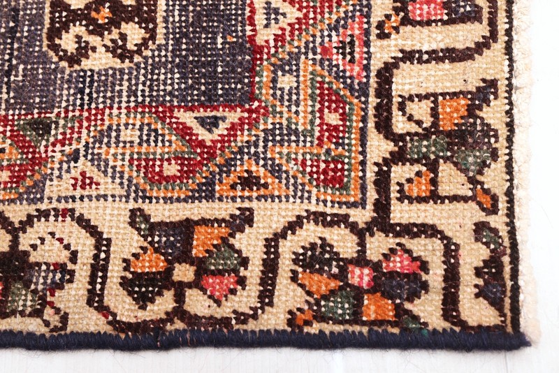 Vintage Traditional Hand-Knotted Area Rug 4'7" x 6'4" Oriental Wool Carpet gallery