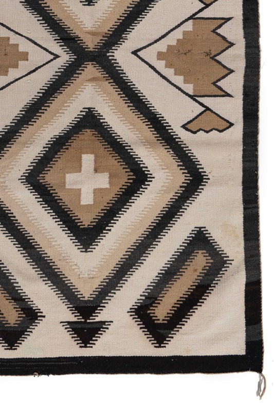 Antique Navajo Rug 3'7 X 6'9 E21581 gallery