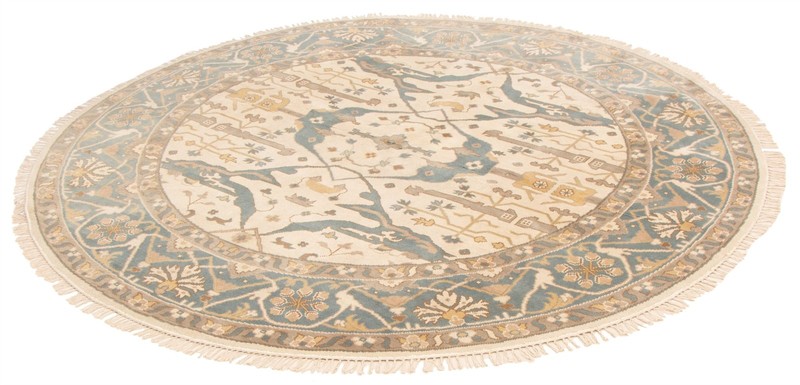 Vintage Traditional Hand-Knotted Area Rug 10'0" x 10'0" Oriental Wool Carpet gallery