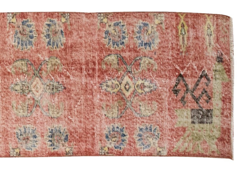 Vintage Runner,Oushak Rug,Floor Rug,2'2 X 9'5 feet Runner Rug,Turkish Runner gallery