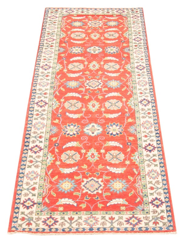 2'9" x 8'3" Vintage Hand-knotted Runner Rug Traditional Oriental Wool Carpet gallery