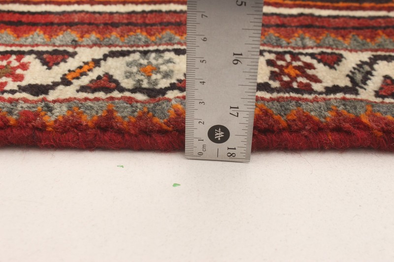 3'5" x 8'11" Vintage Hand-knotted Runner Rug Traditional Oriental Wool Carpet gallery
