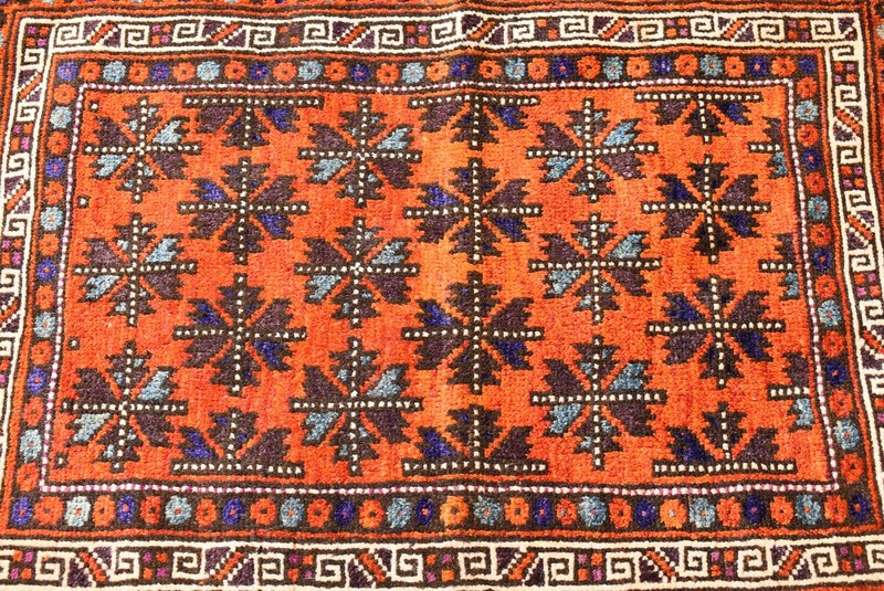 Terrific Antique Tribal Rug 2'5 x 3'3 ft Awesome Tribal Completely Pillow Rug gallery