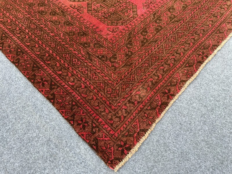 6x8 Afghan Turkmen Vintage Filpai Hand Knotted Rug | Living Room Rug Bedroom Rug gallery