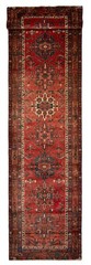 3’11” x 15’1″ Vintage Hand-knotted Runner Rug Traditional Oriental Wool Carpet