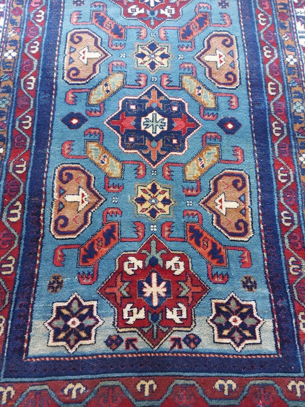 1850S Very Old Antique Kuba Rug Kazak shirvan Geometric Rug V Rare Finely Rug gallery