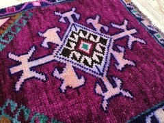 fireplace rug, purple oushak rug, vintage rug, small turkish rug, gothic rug, so