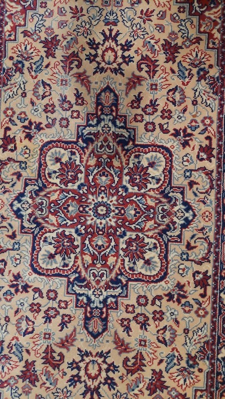 Pair Of Karastan Kara Shah Rug 2.2'x4.3' Wool Pile Biege Heriz 500-1106 Belgium gallery