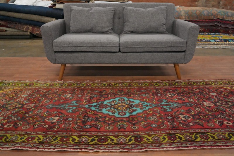 Handmade Wool Vintage Traditional 10 ft Runner Rug 4x10 Carpet gallery