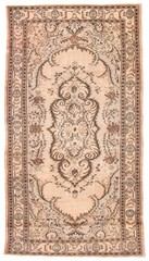 Vintage 5’4″ x 9’7″ Traditional Hand Knotted Vegetable Dye Wool Area Rug