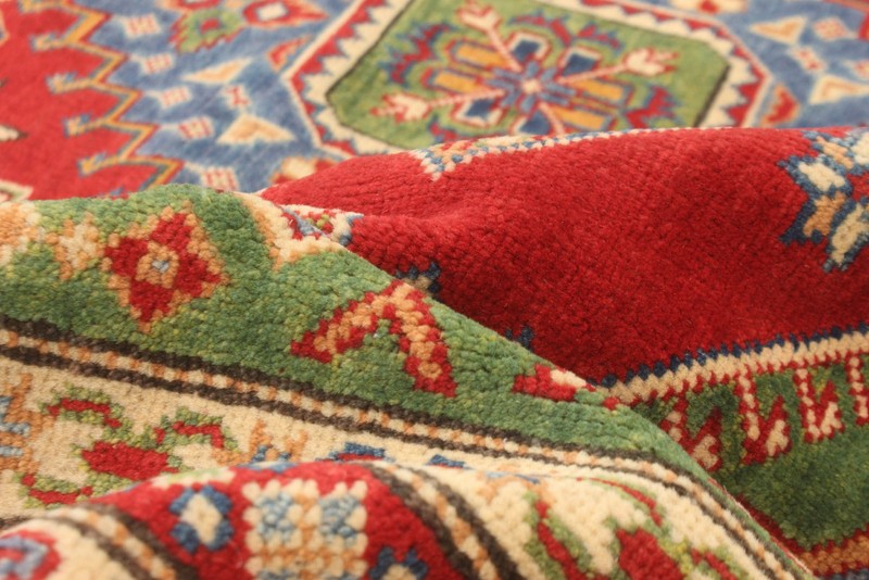 Vintage Hand-Knotted Area Rug 6'0" x 8'11" Traditional Wool Carpet gallery
