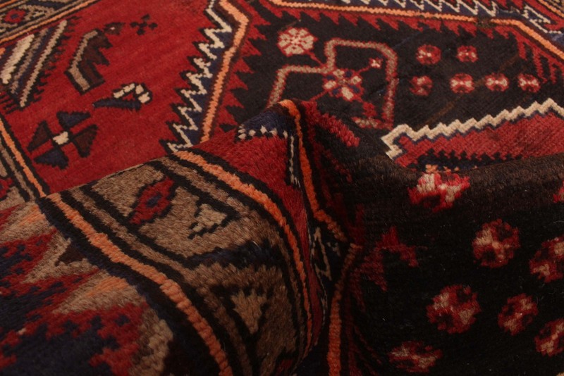 Vintage 3'4" x 5'2" Traditional Hand Knotted Vegetable Dye Wool Area Rug gallery