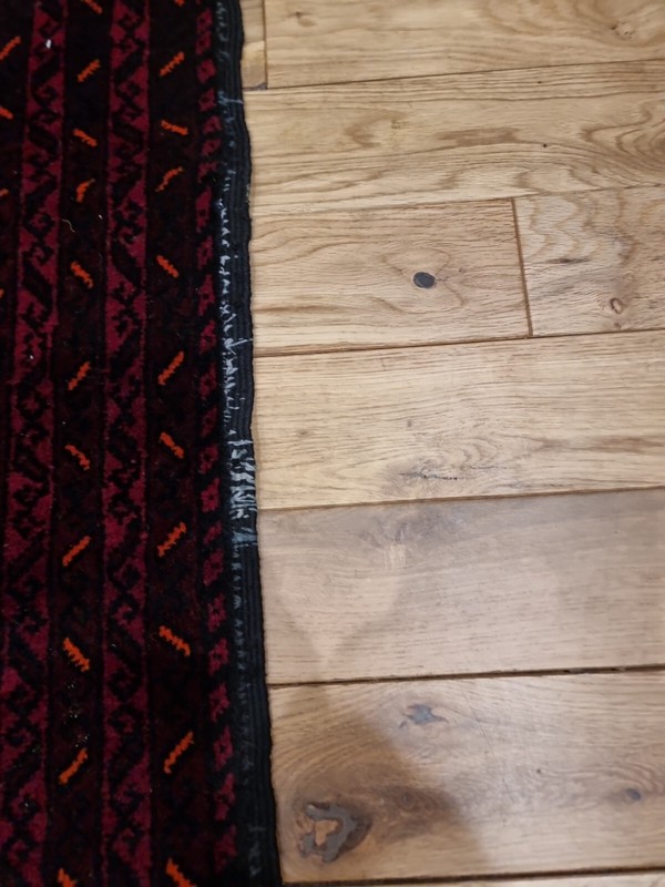 Vintage Handmade Oriental Balouch Rug 166cm x 122cm gallery