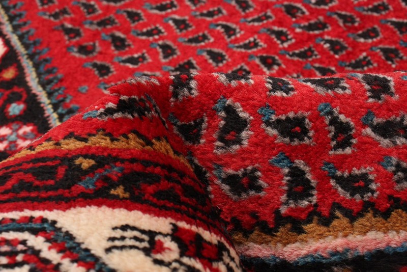 3'5" x 10'0" Vintage Hand-knotted Runner Rug Traditional Oriental Wool Carpet gallery