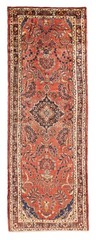 3’5″ x 9’10” Vintage Hand-knotted Runner Rug Traditional Oriental Wool Carpet