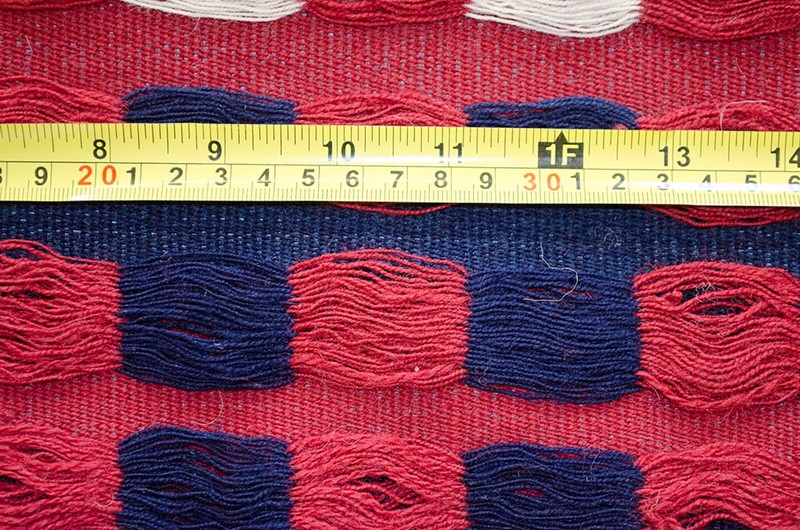 Antique Uzbak Flatweave Carpet 380x194cm gallery