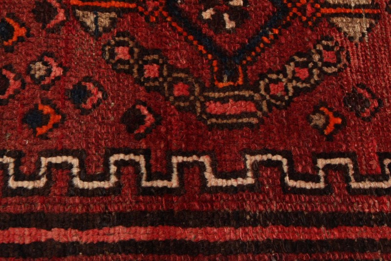 Vintage 4'0" x 6'9" Traditional Hand Knotted Vegetable Dye Wool Area Rug gallery