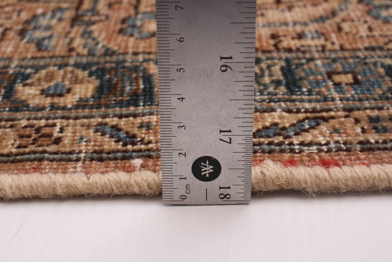 Vintage Hand-Knotted Area Rug 9'7" x 12'6" Traditional Oriental Wool Carpet gallery