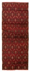 3’5″ x 9’1″ Vintage Hand-knotted Runner Rug Traditional Oriental Wool Carpet