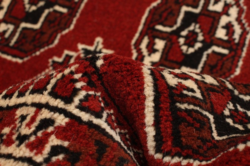 Vintage 3'5" x 4'11" Traditional Hand Knotted Vegetable Dye Wool Area Rug gallery