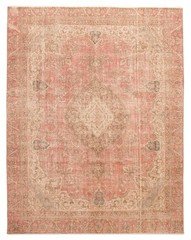 Traditional Vintage Hand-Knotted Area Rug 9’6″ x 12’0″ Oriental Wool Carpet