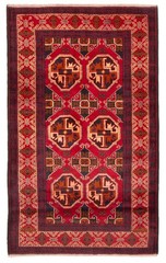 Traditional Vintage Hand-Knotted Area Rug 2’11” x 4’11” Oriental Wool Carpet