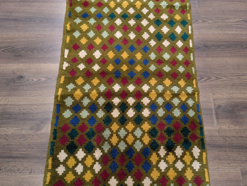 Afghan Balouch Rug 3x5, Multicolor, Wool, Handmade, Tribal gallery