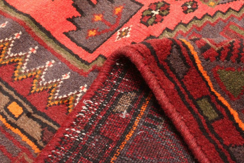 Vintage Hand-Knotted Area Rug 4'6" x 6'7" Traditional Oriental Wool Carpet gallery
