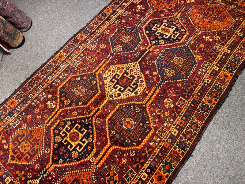 Fine Antique Caucasian Shirvan Rug 4x8 Fine Handmade Vintage Oriental Rug Kazak gallery