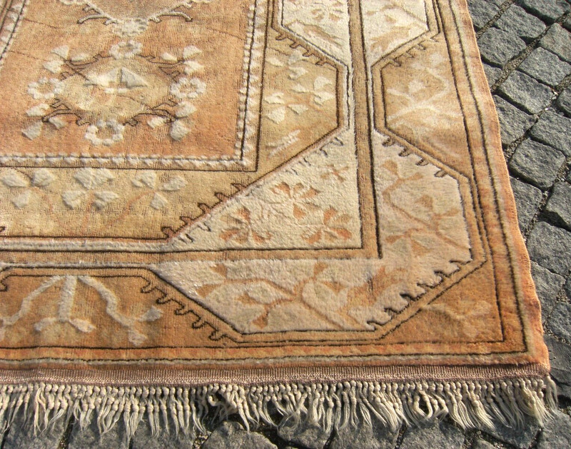 Vintage Rug 62'' x 98'' Anatolian Muted Colors Rug Hand Knotted Rug Low Pile Rug gallery