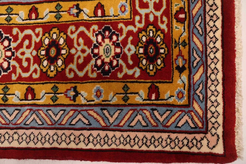 Vintage 8'2" x 10'11" Traditional Hand Knotted Vegetable Dye Wool Area Rug gallery