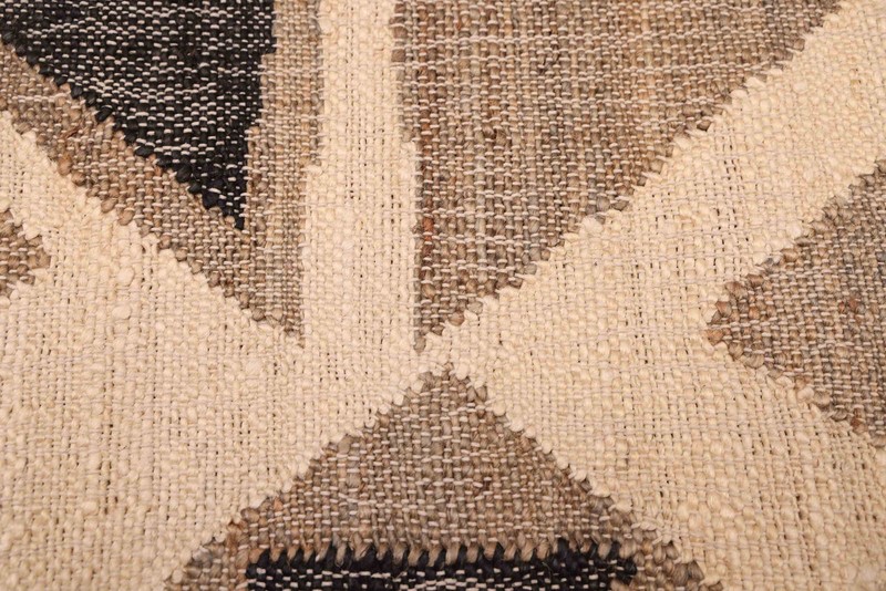 Vintage Hand Woven Area Rug 5'1" x 8'0" Traditional Jute Oriental Carpet gallery