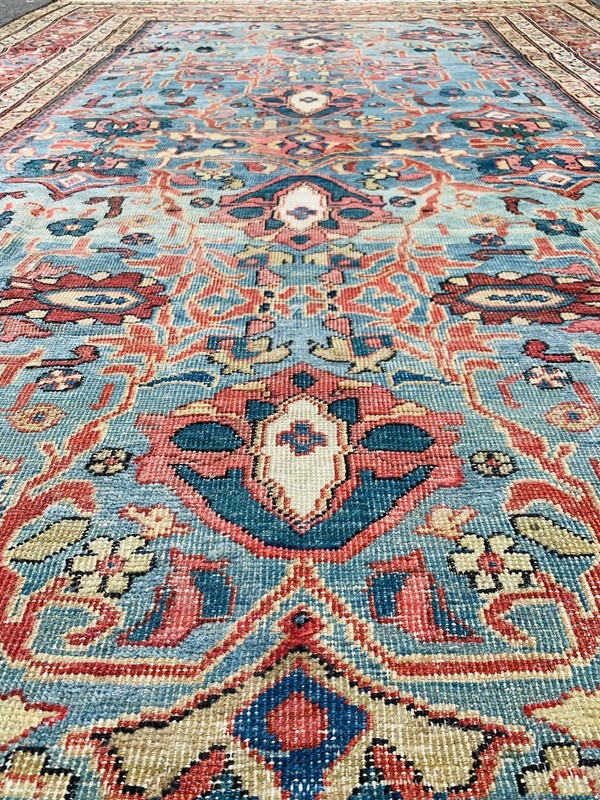 Rare beautiful antique hand made mahalcrapet size 330x212cm gallery