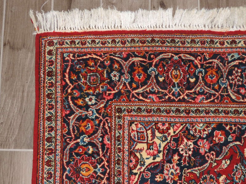 5x8ft. Vintage Handmade Oriental Wool Rug gallery