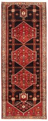 3’5″ x 8’11” Vintage Hand-knotted Runner Rug Traditional Oriental Wool Carpet
