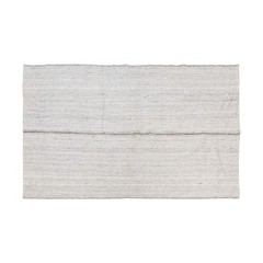 Minimalist Modern Turkish Kilim, 7’1″ x 8’10” (215 x 270 cm), Handwoven Rug