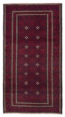 Vintage 4’2″ x 7’8″ Traditional Hand Knotted Vegetable Dye Wool Area Rug