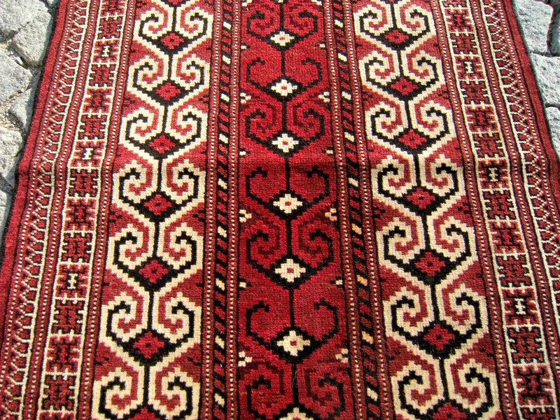 Fabulous Antique Rare Rug 31'' x 37'' Turkoman Tribal Small Yomud Rug Area Rug gallery
