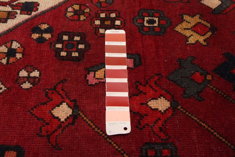 Vintage 6'6" x 9'8" Traditional Hand Knotted Vegetable Dye Wool Area Rug gallery