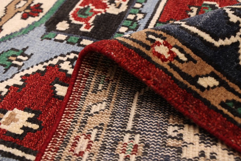 Vintage Hand-Knotted Area Rug 7'10" x 9'11" Traditional Oriental Wool Carpet gallery
