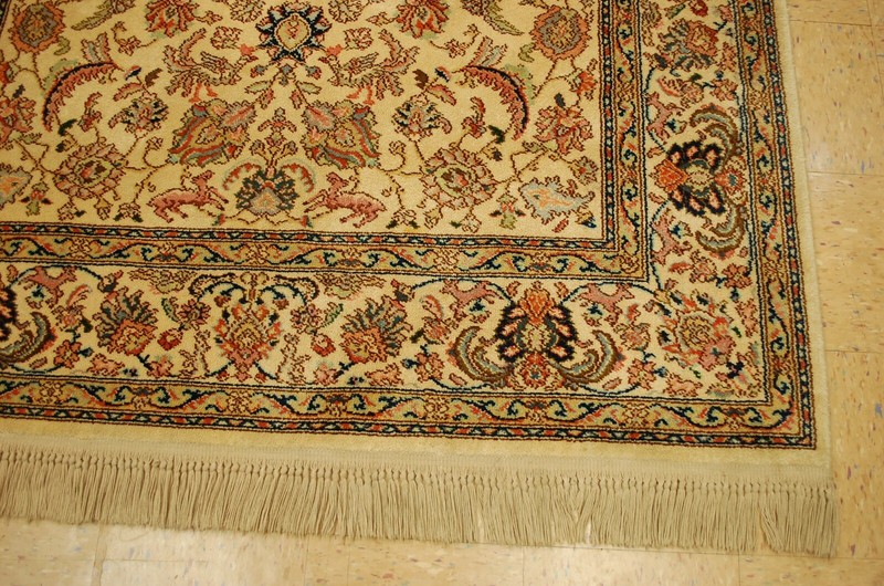 MINT AUTHENTIC AMERICAN KARASTAN ANTIQUE TABREZ PATTERN #738 CARPET 5'9" x 9' gallery