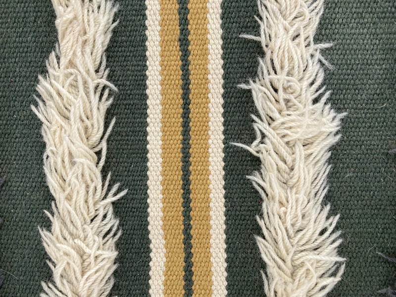 Vintage Traditional Handmade Lovely Striped Kilim Floor Rug Carpet 238x166 cm gallery