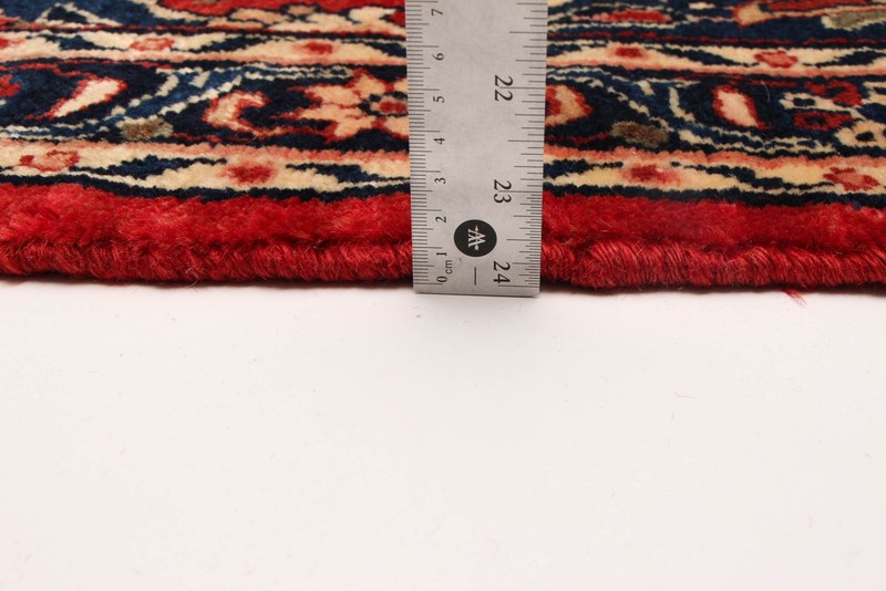 2'11" x 12'10" Vintage Hand-knotted Runner Rug Traditional Oriental Wool Carpet gallery